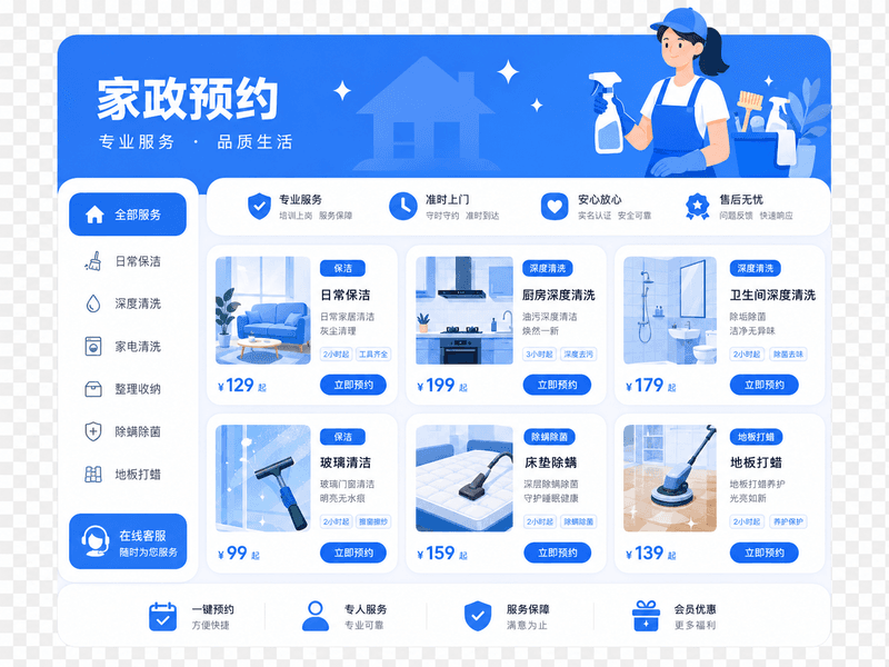 家政预约 - 家政保洁