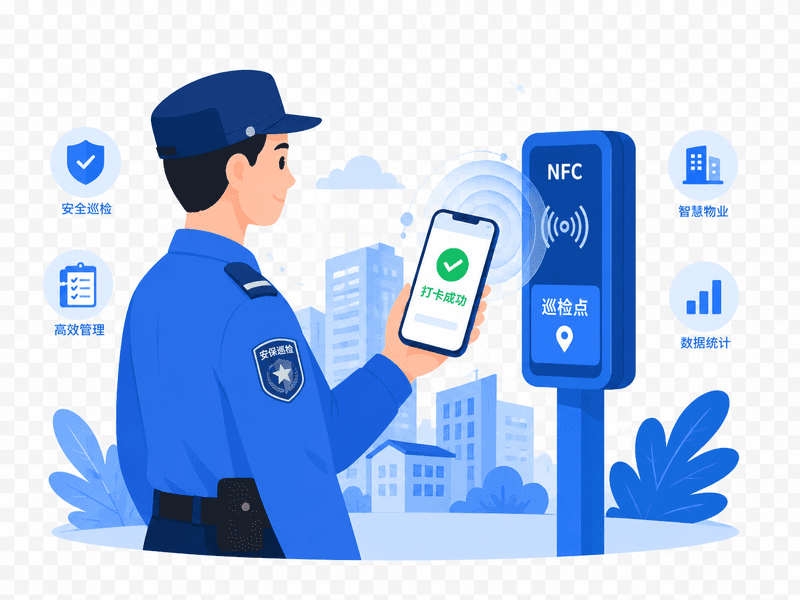 智慧巡检系统 - NFC打卡巡检