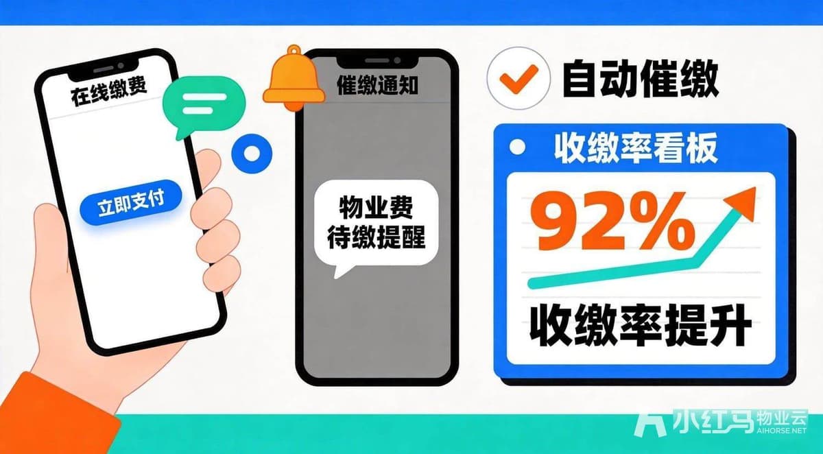 收缴难、巡检乱、工单积压？物业管理软件破解物业几大难题