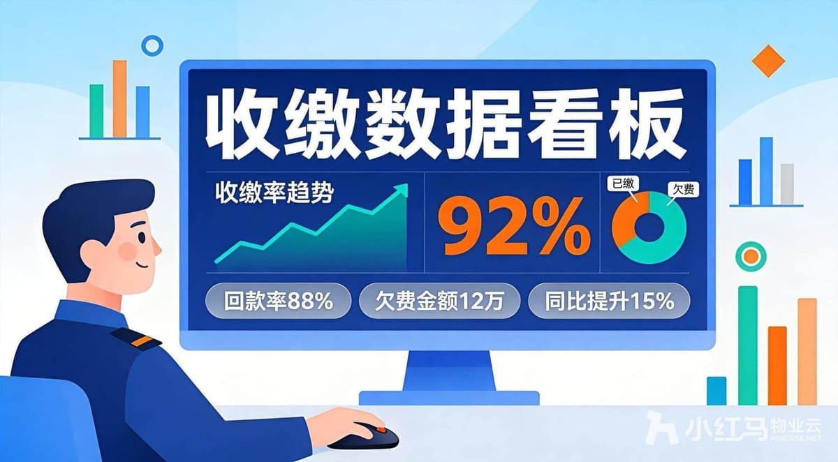 物业费收缴率上不去，试试数字化物业管理软件