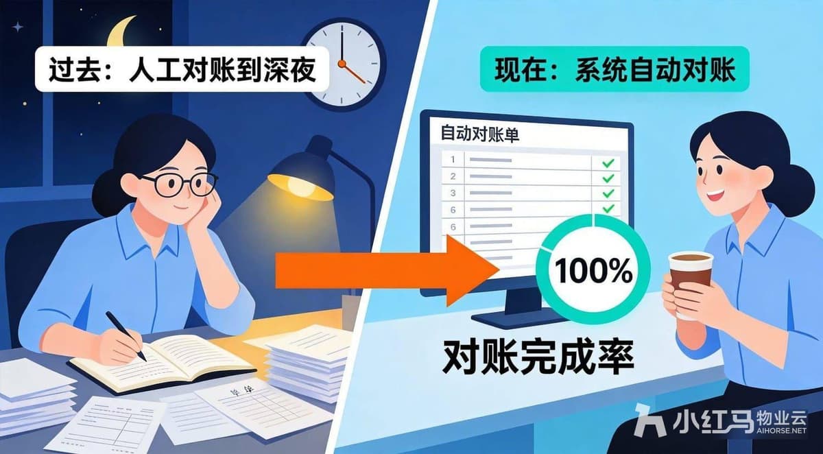 一站式物业收费系统｜对账、催缴、票据全部自动化