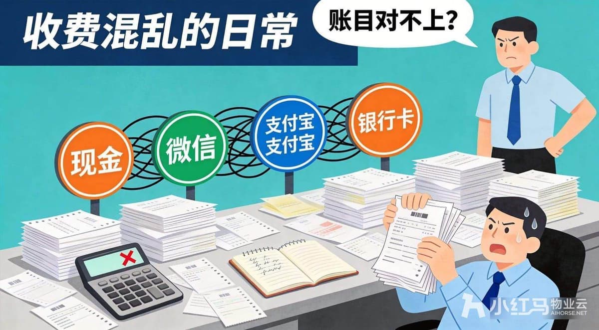 收费混乱、对账头疼？物业收费系统才是治本方案