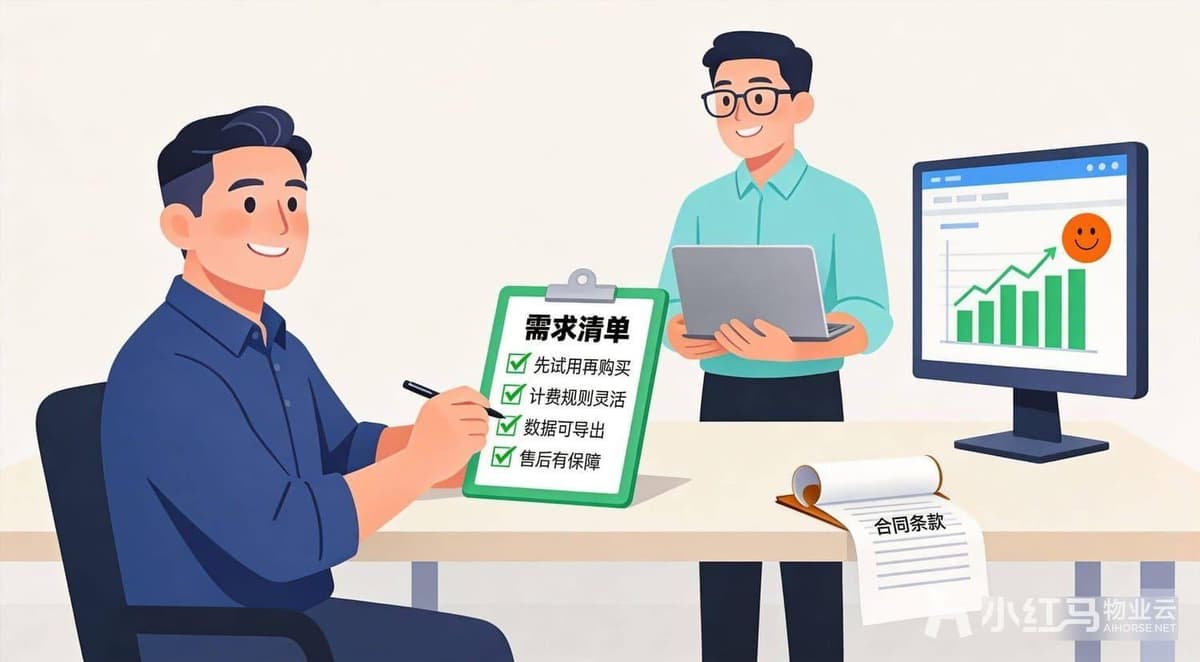 物业收费系统这么多，该如何避坑挑选？