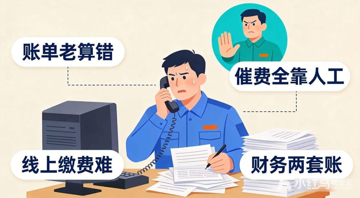 物业收费系统选不对，再努力催费也白费