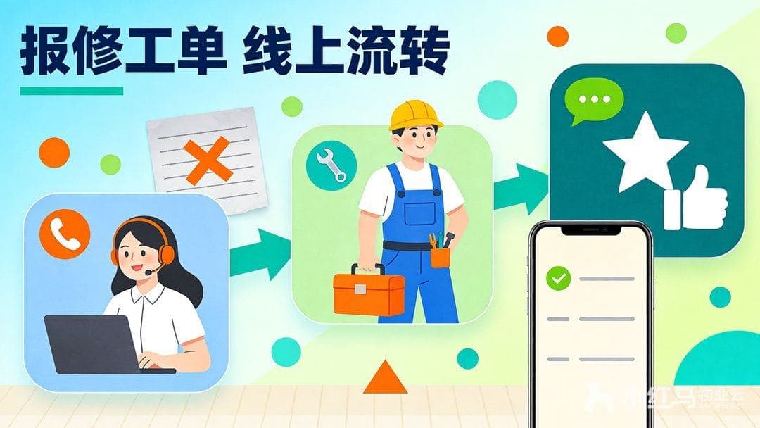 告别纸质办公！物业管理软件实现物业全流程线上化