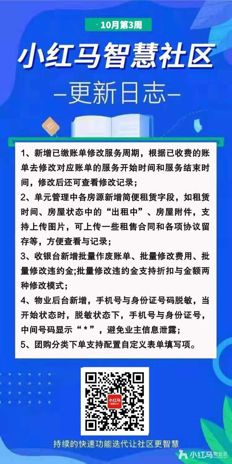 26 10月第三周社区更新日志