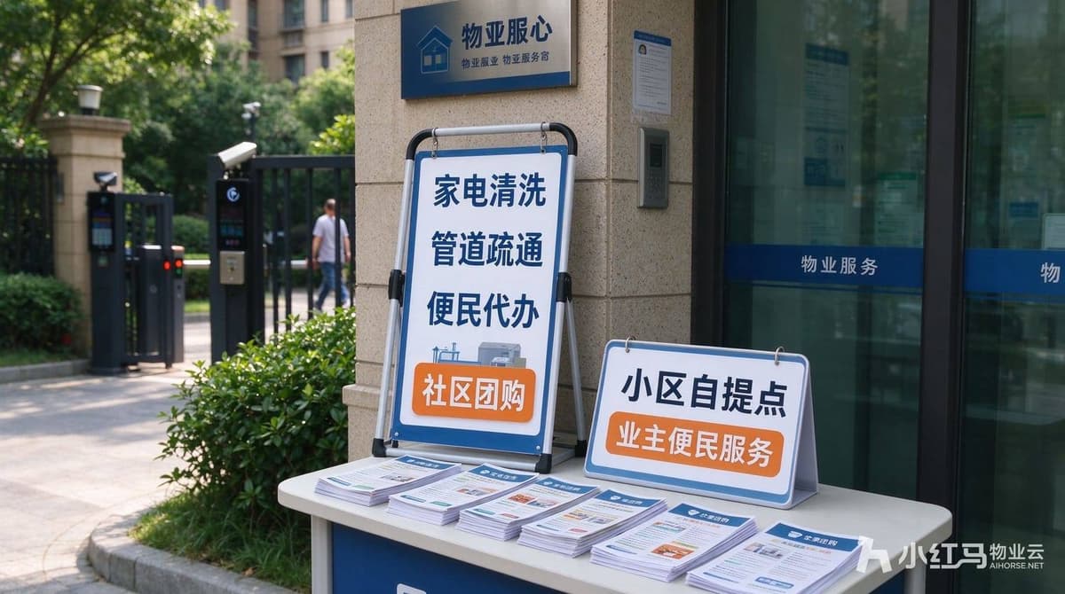 只靠物业费过日子太难！中小物业怎么玩转社区增值经营