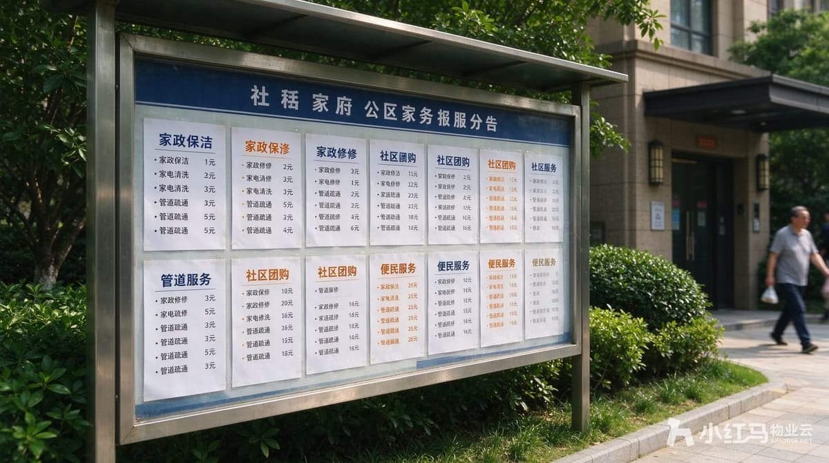 同样一个小区，为什么有的物业靠社区服务多赚几十万？