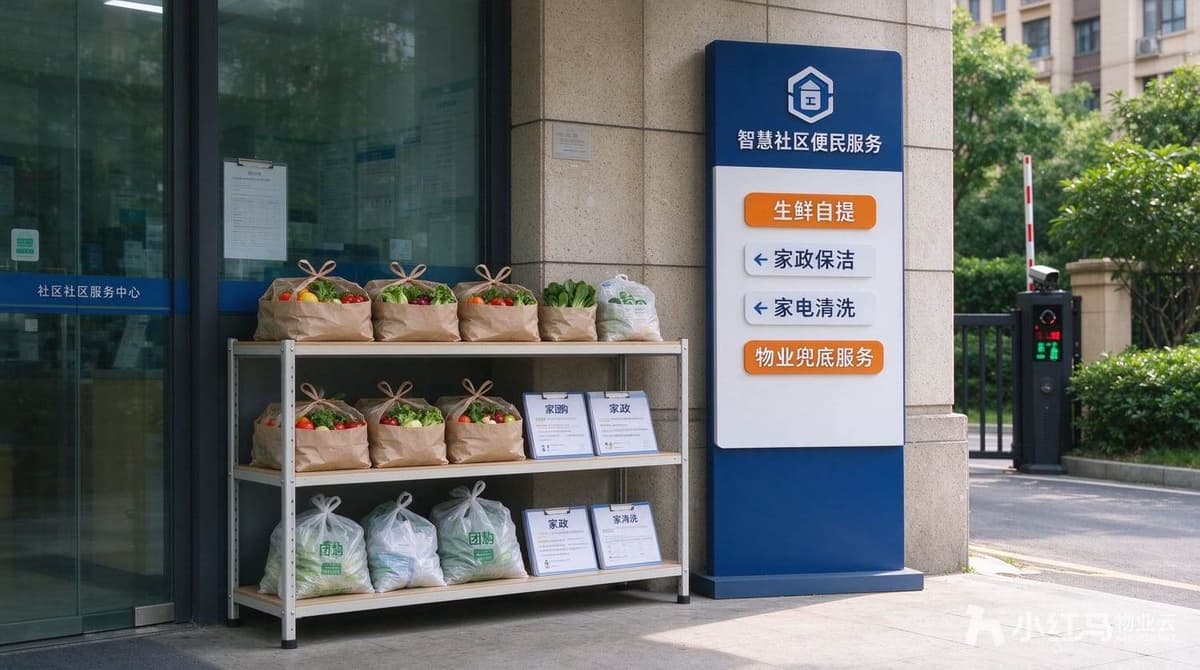 智慧社区的真正价值：不止巡检收费，更是物业增收经营阵地