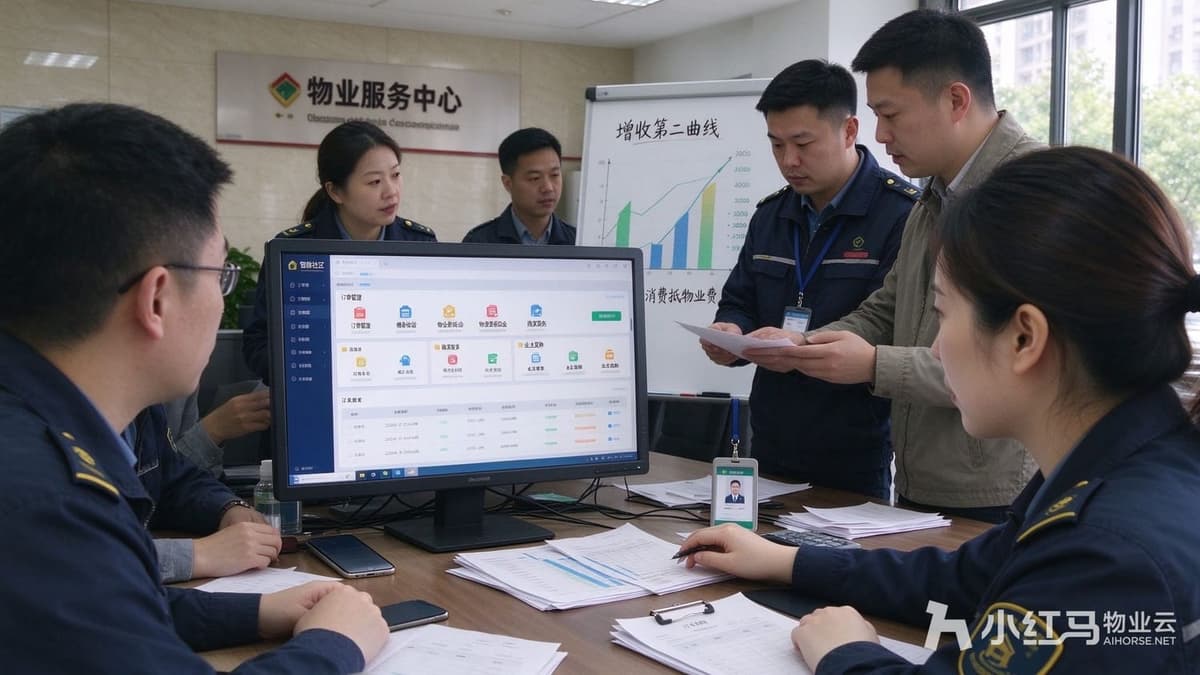 物业费收缴吃力？智慧社区商城帮物业打通增收第二曲线