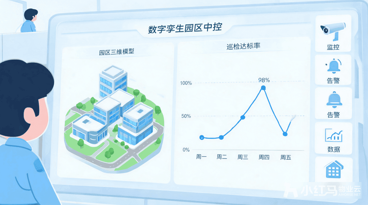 适合中小物业的物业信息化系统 降本提效增营收