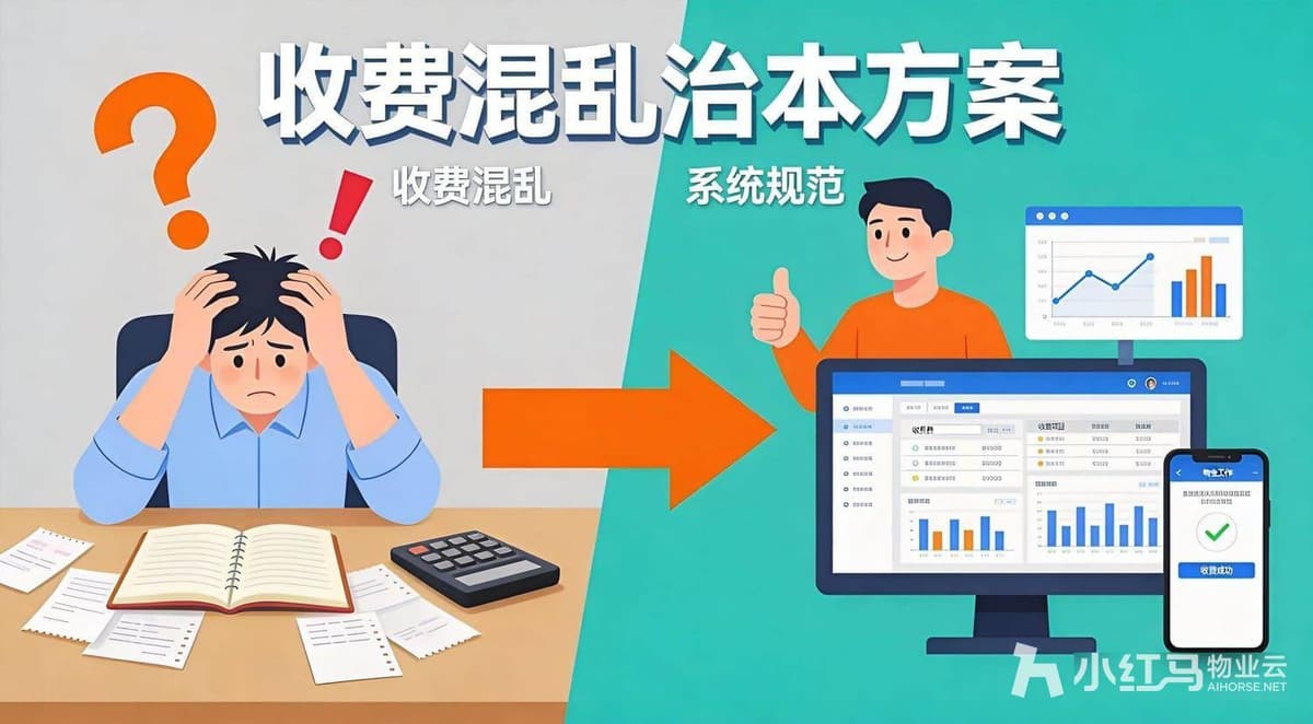 收费混乱、对账头疼？物业收费系统才是治本方案
