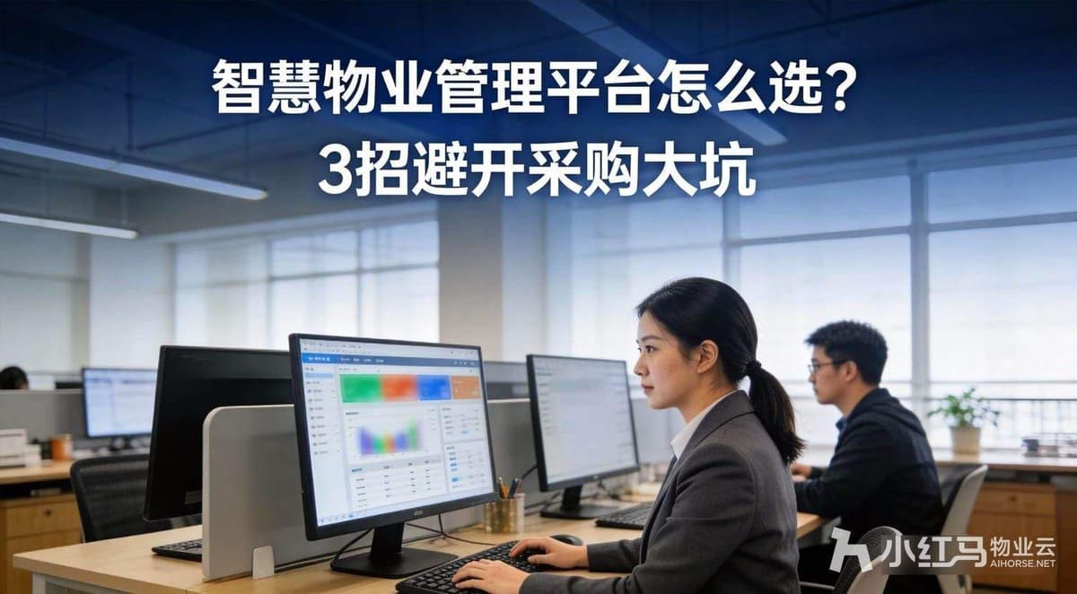 智慧物业管理平台怎么选？3招避开采购大坑