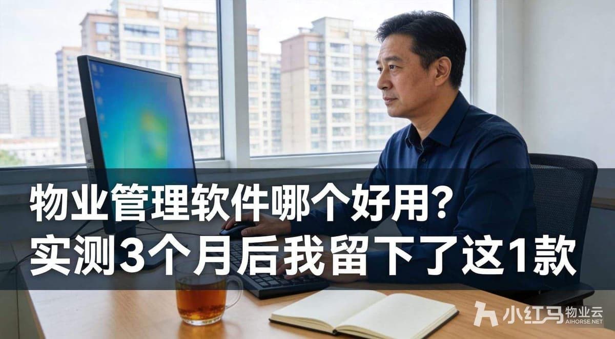 物业管理软件哪个好用？实测3个月后我留下了这1款