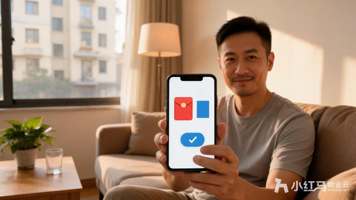 物业收费效率低？智慧收费系统，业主线上自主缴费