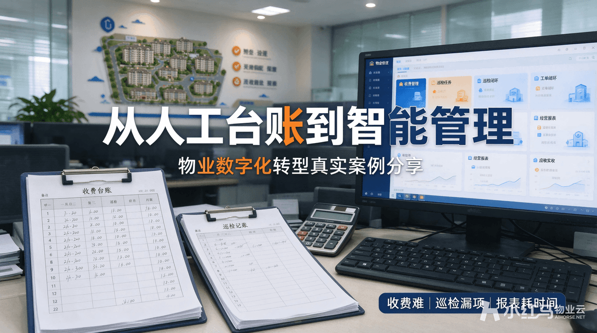 从人工台账到智能管理，物业数字化转型真实案例分享
