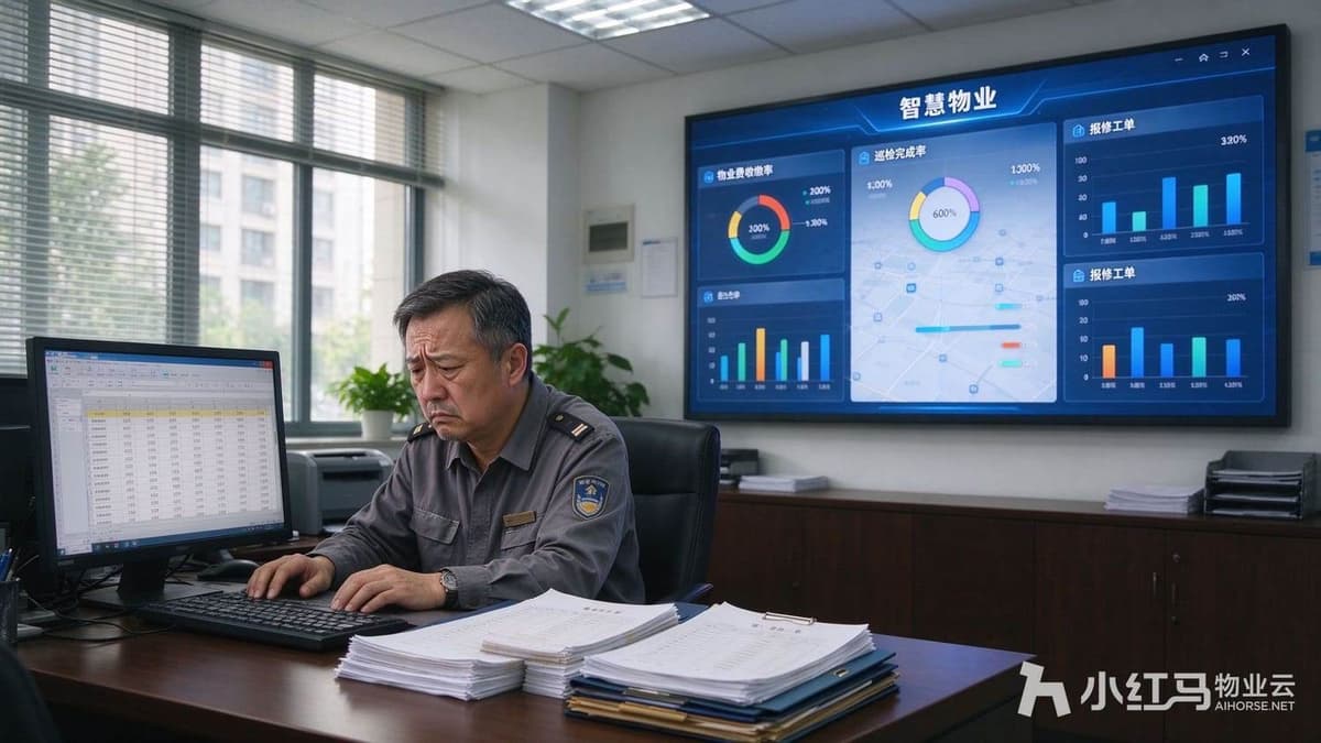 为什么越来越多物业老板放弃 Excel 台账，改用智慧物业系统？