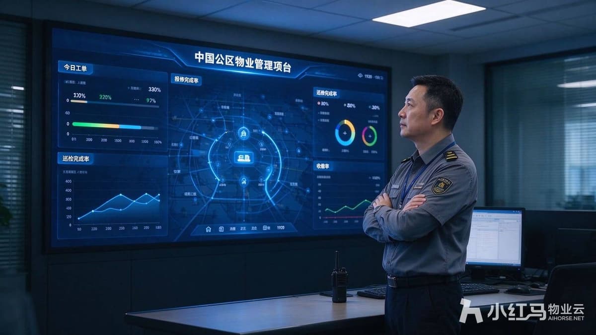 智慧物业系统到底能帮物业解决哪些看不见的管理损耗