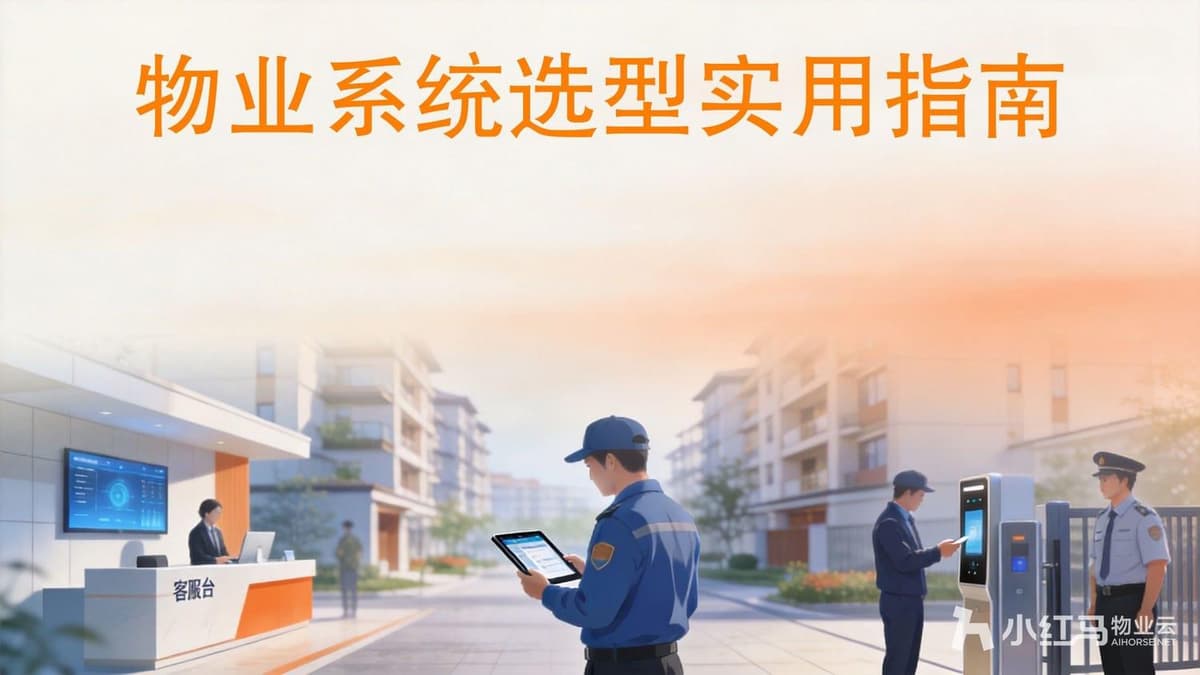  物业管理系统怎么选？2026物业数字化选型实用指南