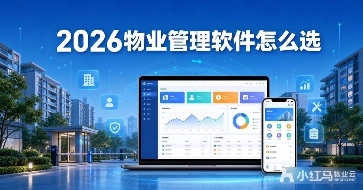 2026物业管理软件怎么选？主流方案深度横评