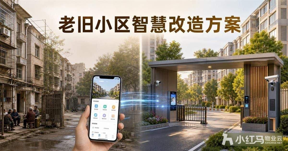 老旧小区智慧改造怎么做？500户低成本路径
