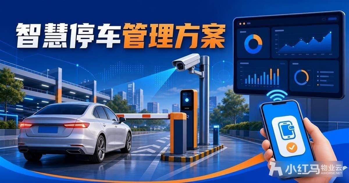 智慧停车管理方案:破解物业停车难题