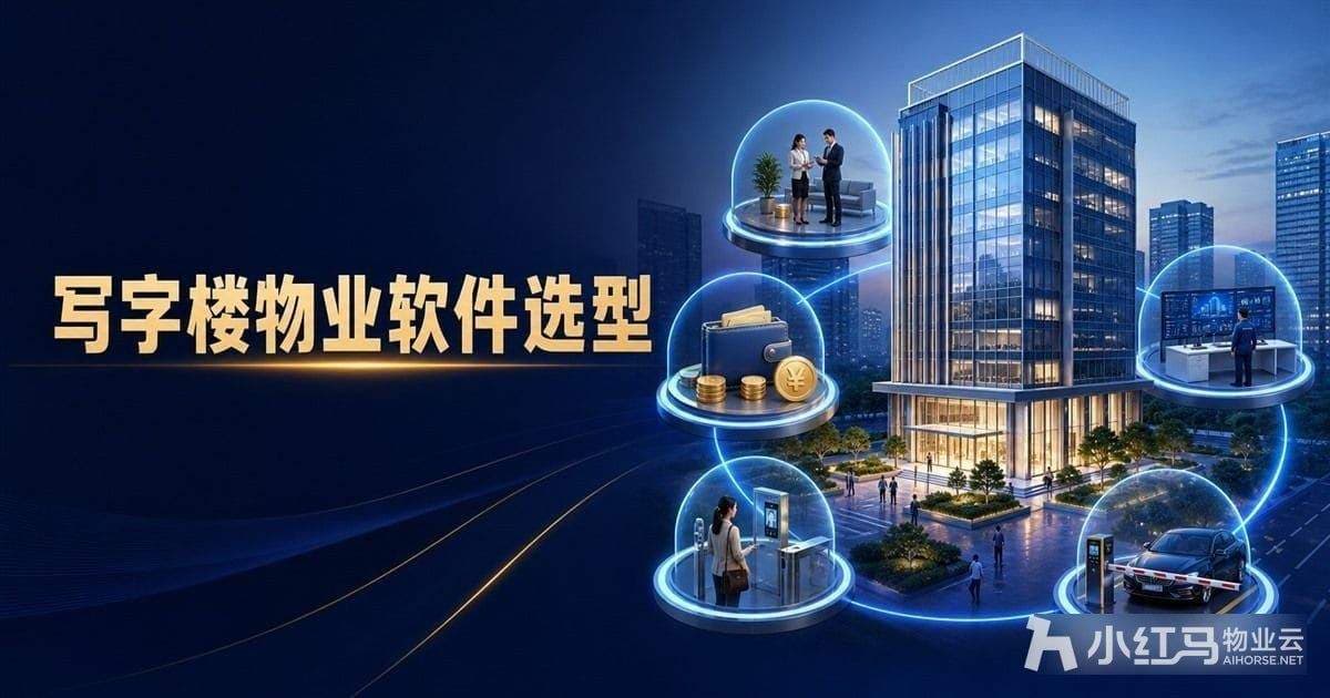 写字楼物业管理软件怎么选？