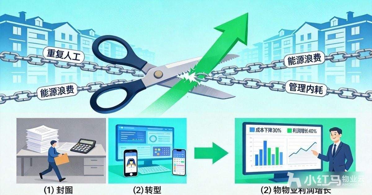 物业公司降本增效的真相：砍掉这3项开支，利润反而涨了40%