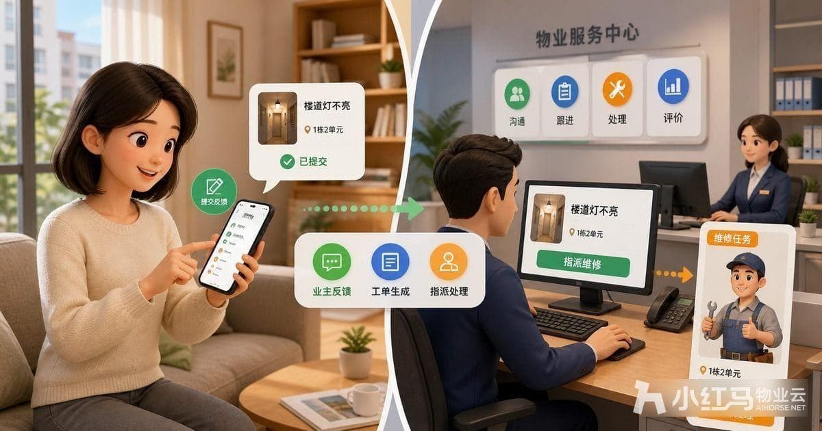 物业小程序反馈与服务处理