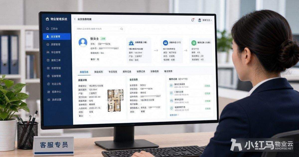 物业业主信息管理档案