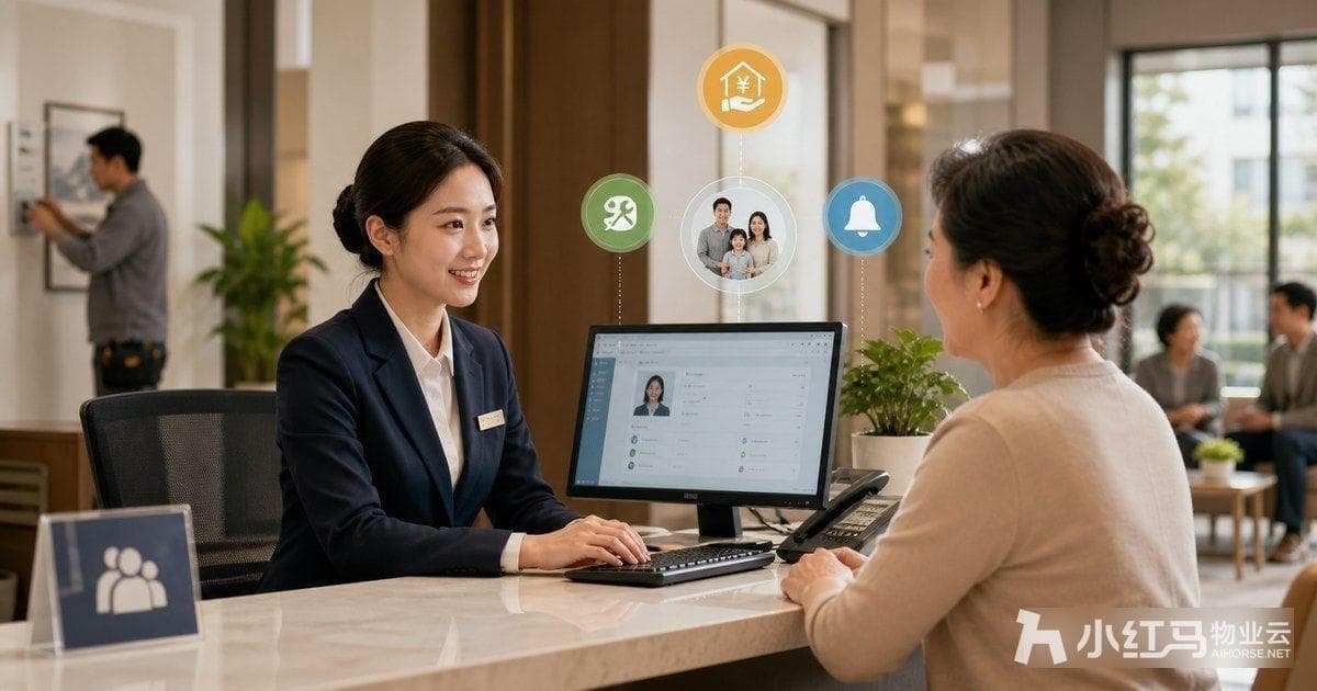 物业业主服务信息关联
