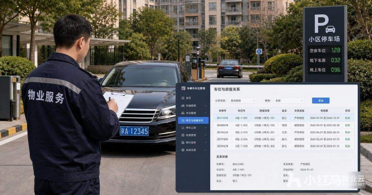 小区车辆与车位管理
