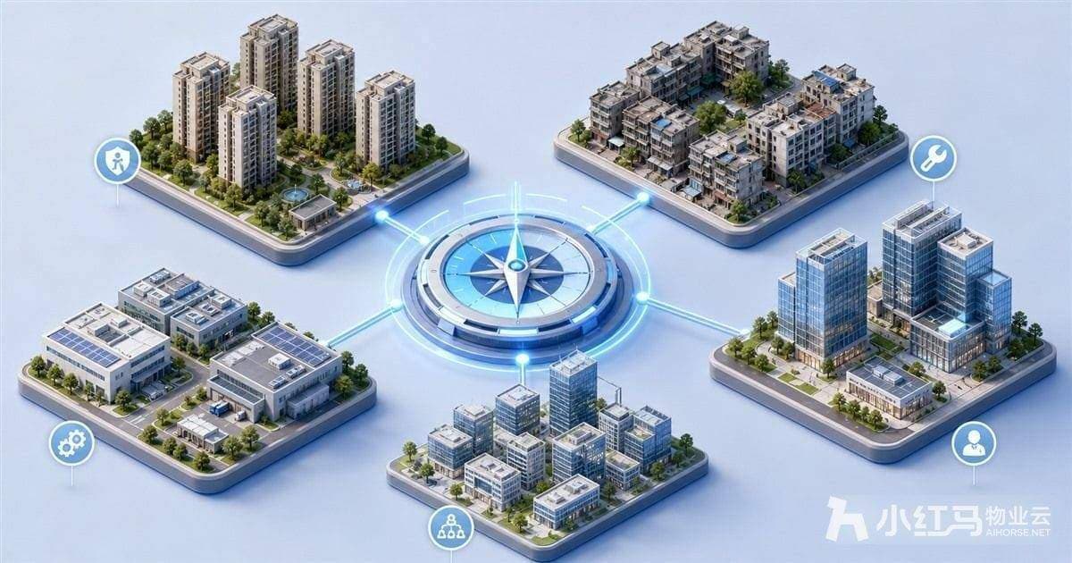 住宅、商业、园区三类场景对比