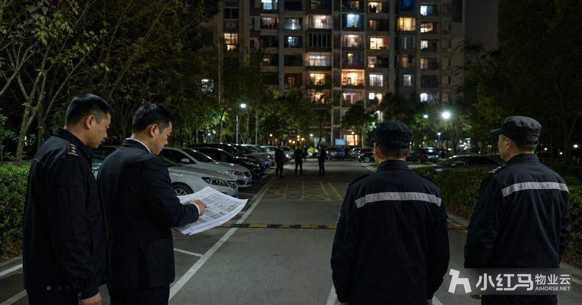 停车资源夜间盘点
