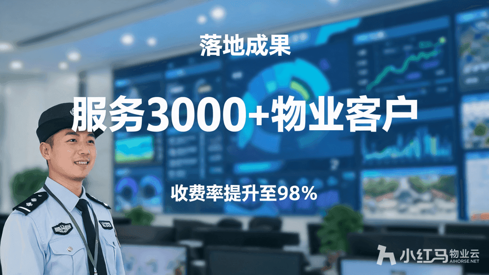 园区管理人员查看大屏运营数据