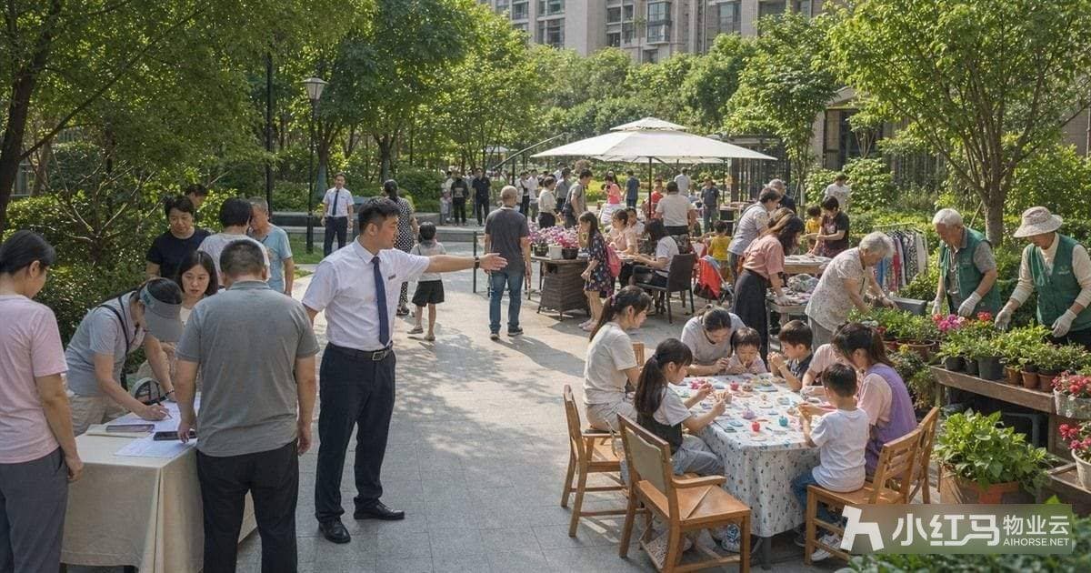 邻里活动现场运营