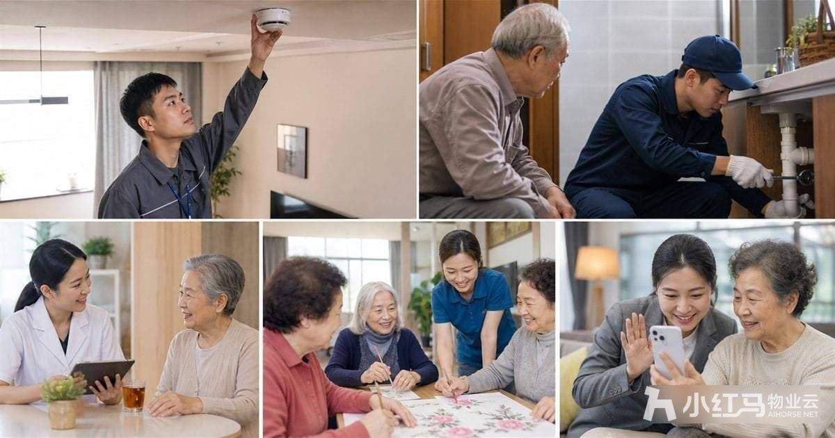 五类养老服务场景