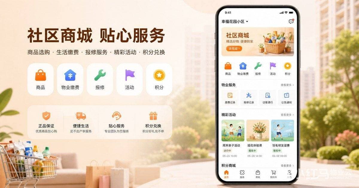 社区商城商品与服务入口