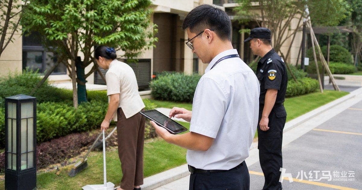 物业外包服务巡检