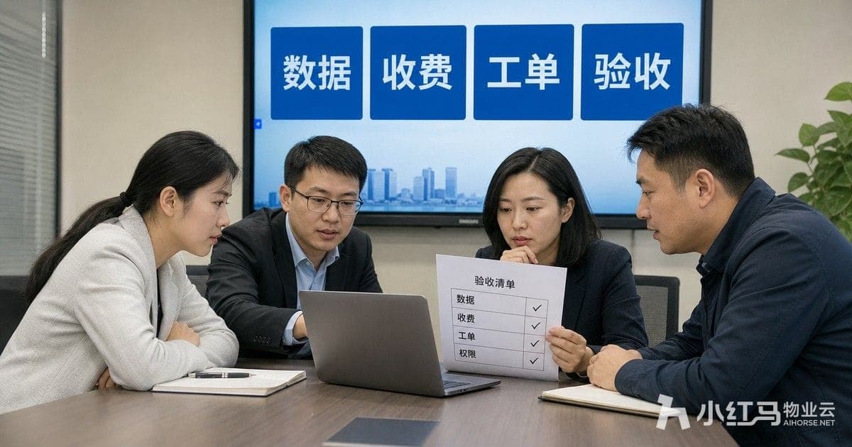 物业管理系统上线验收流程