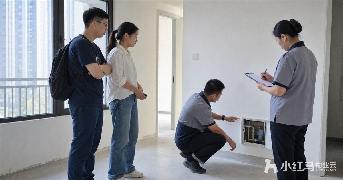 新房验房问题登记与反馈