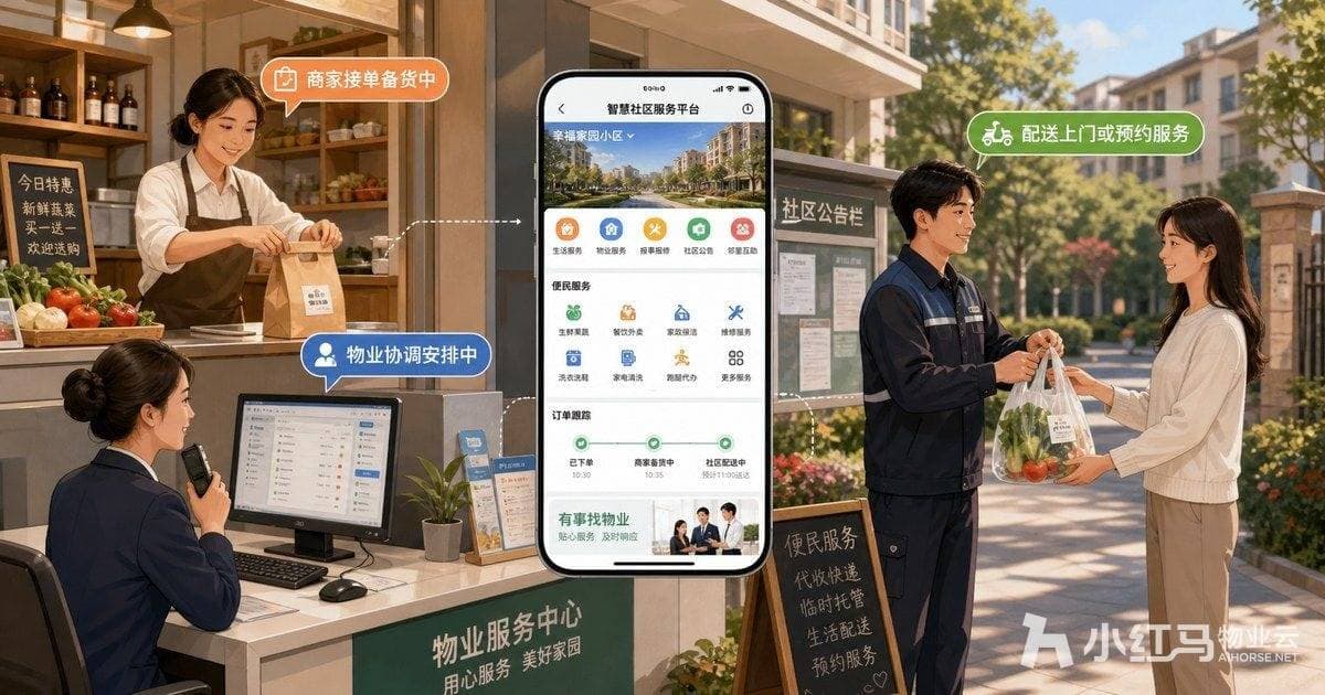 智慧社区便民服务运营