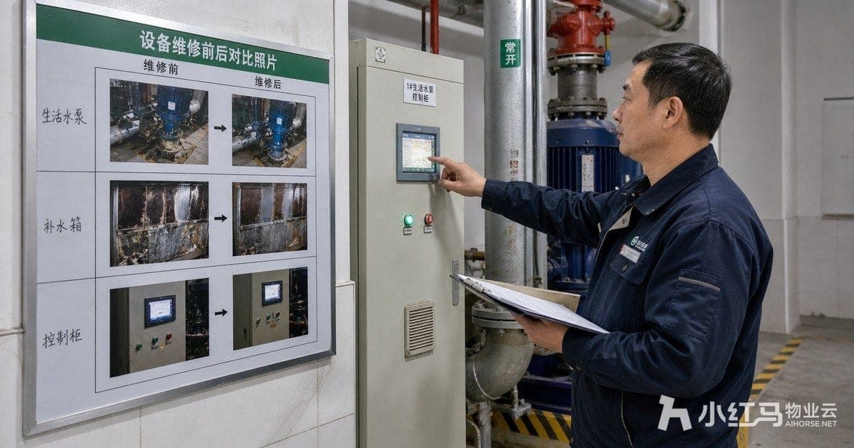 物业巡检维修复查
