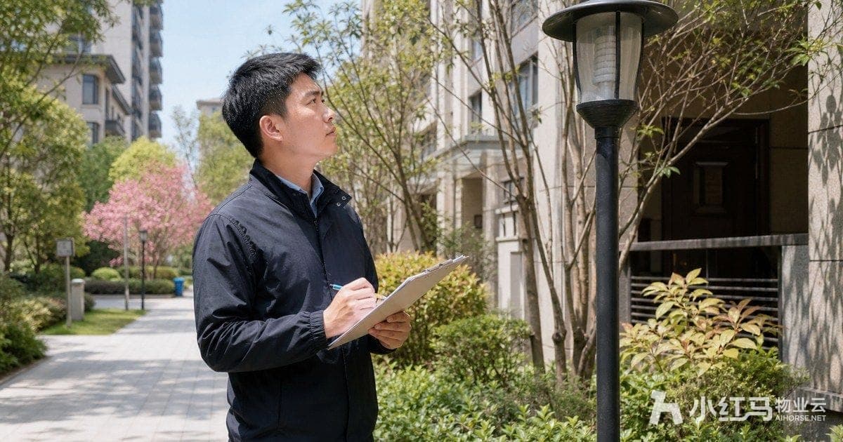 物业品质月度巡查现场