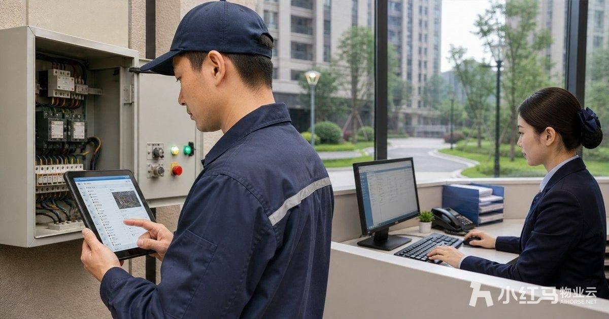 物业收费工单巡检协同