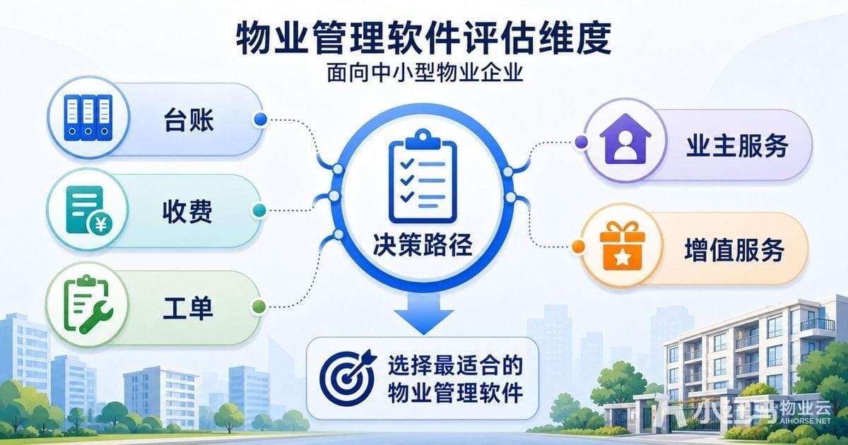物业管理软件排行比较维度