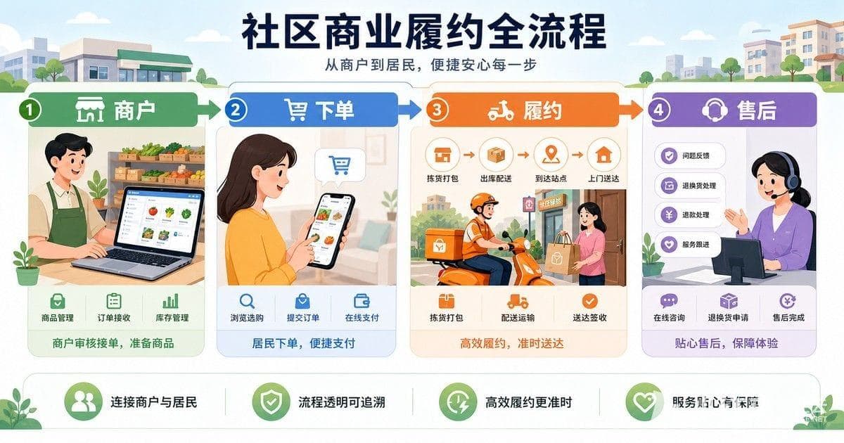 物业收费系统线上线下核销流程
