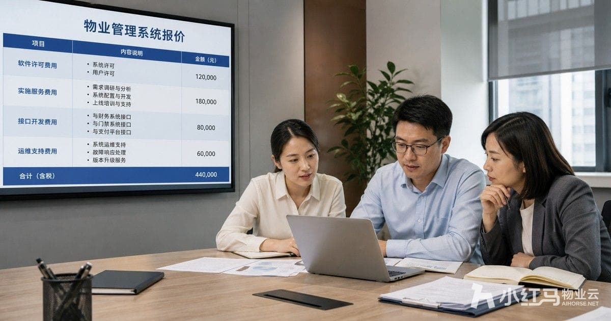 物业管理软件报价对比与采购清单