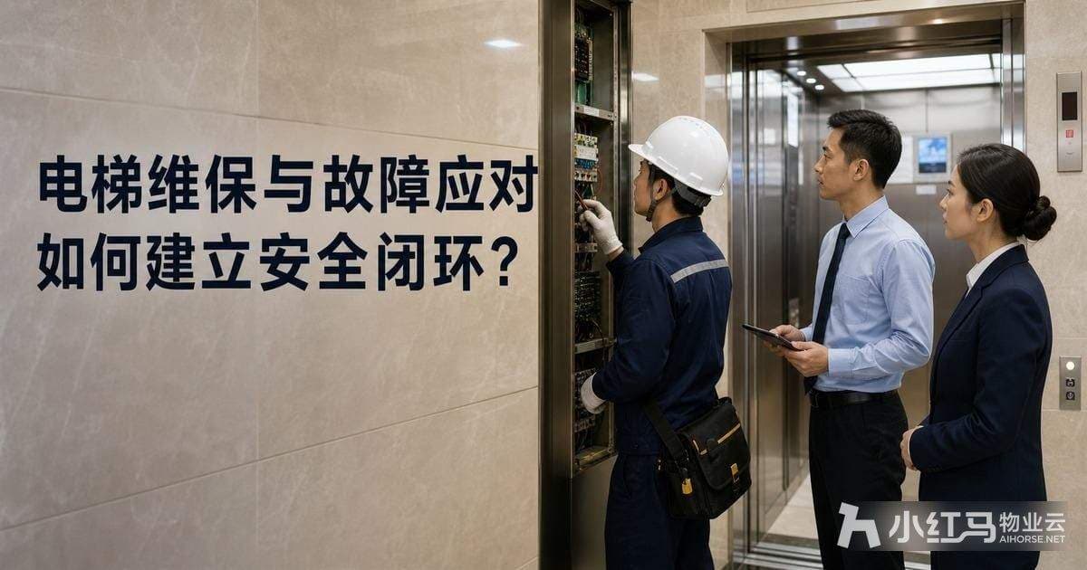 电梯维保与故障应对如何建立安全闭环?