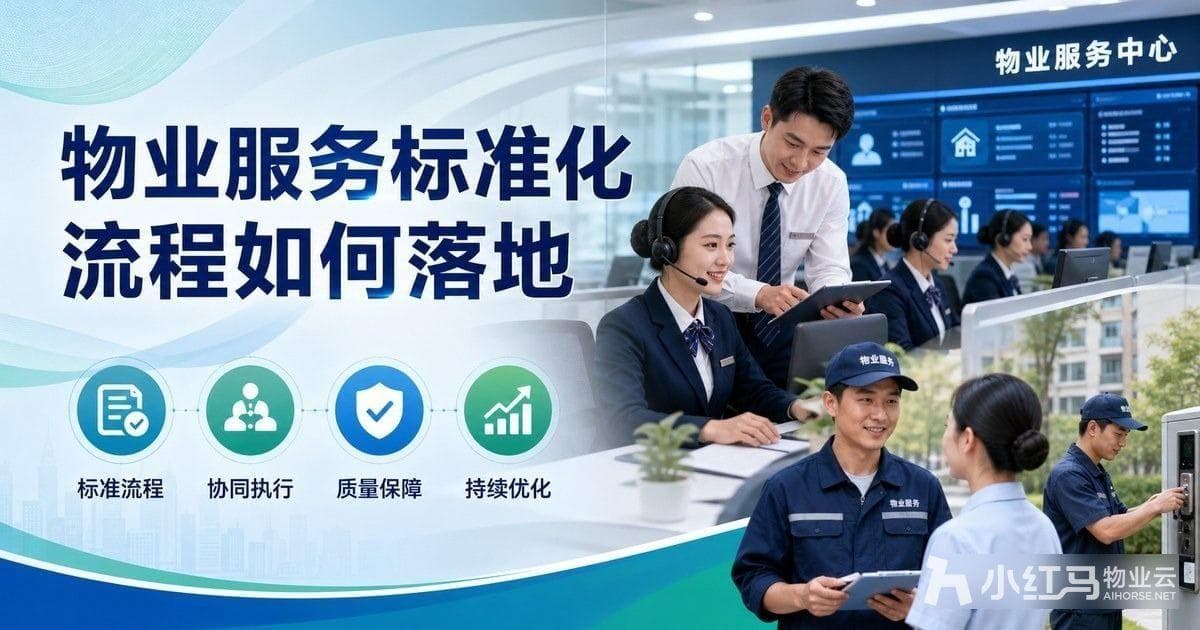 物业服务标准化SOP如何落地?
